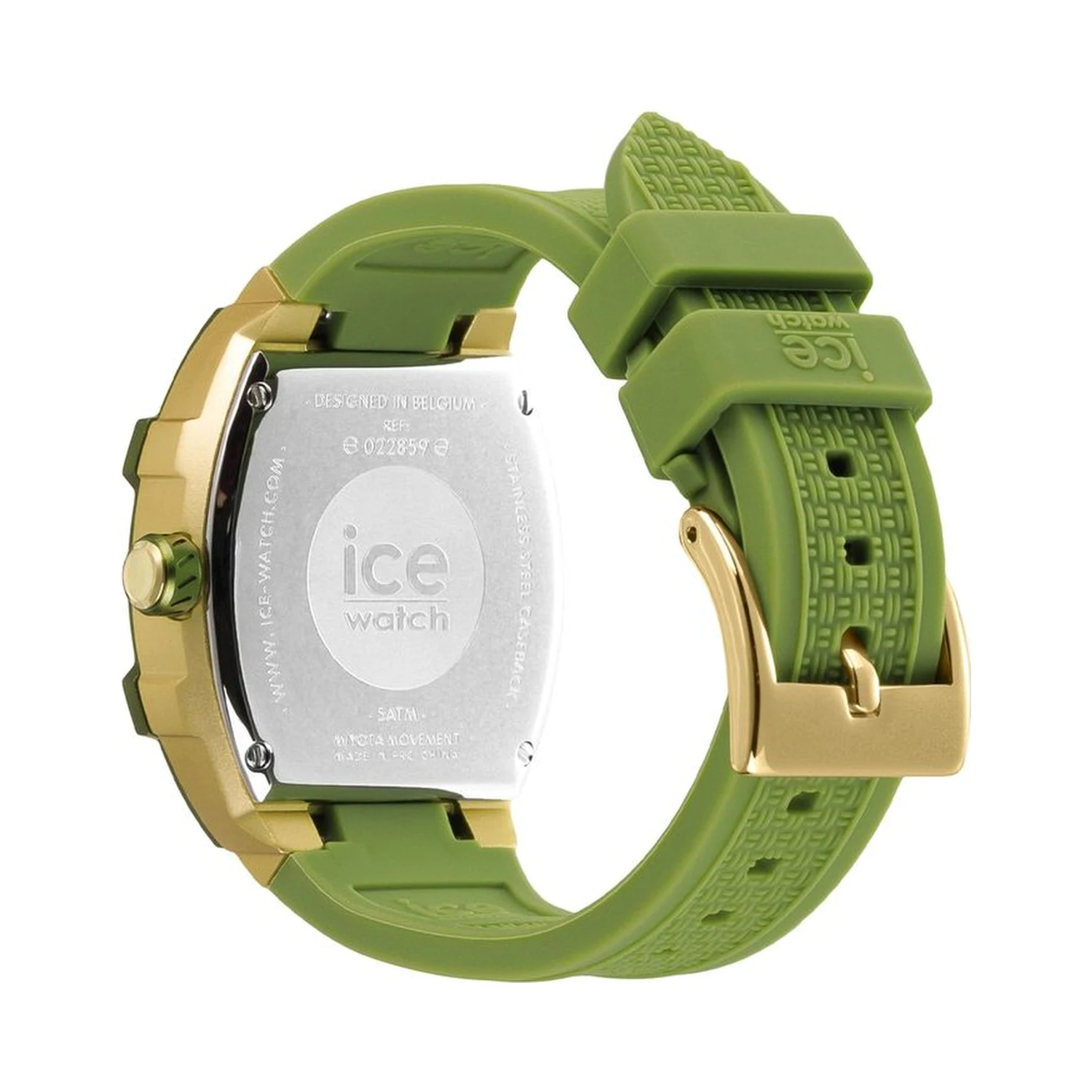 Bicolor Synthetic Dress Watch