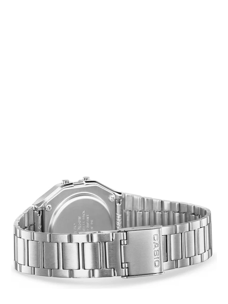 Gray Stainless Steel Digital Watch alternative