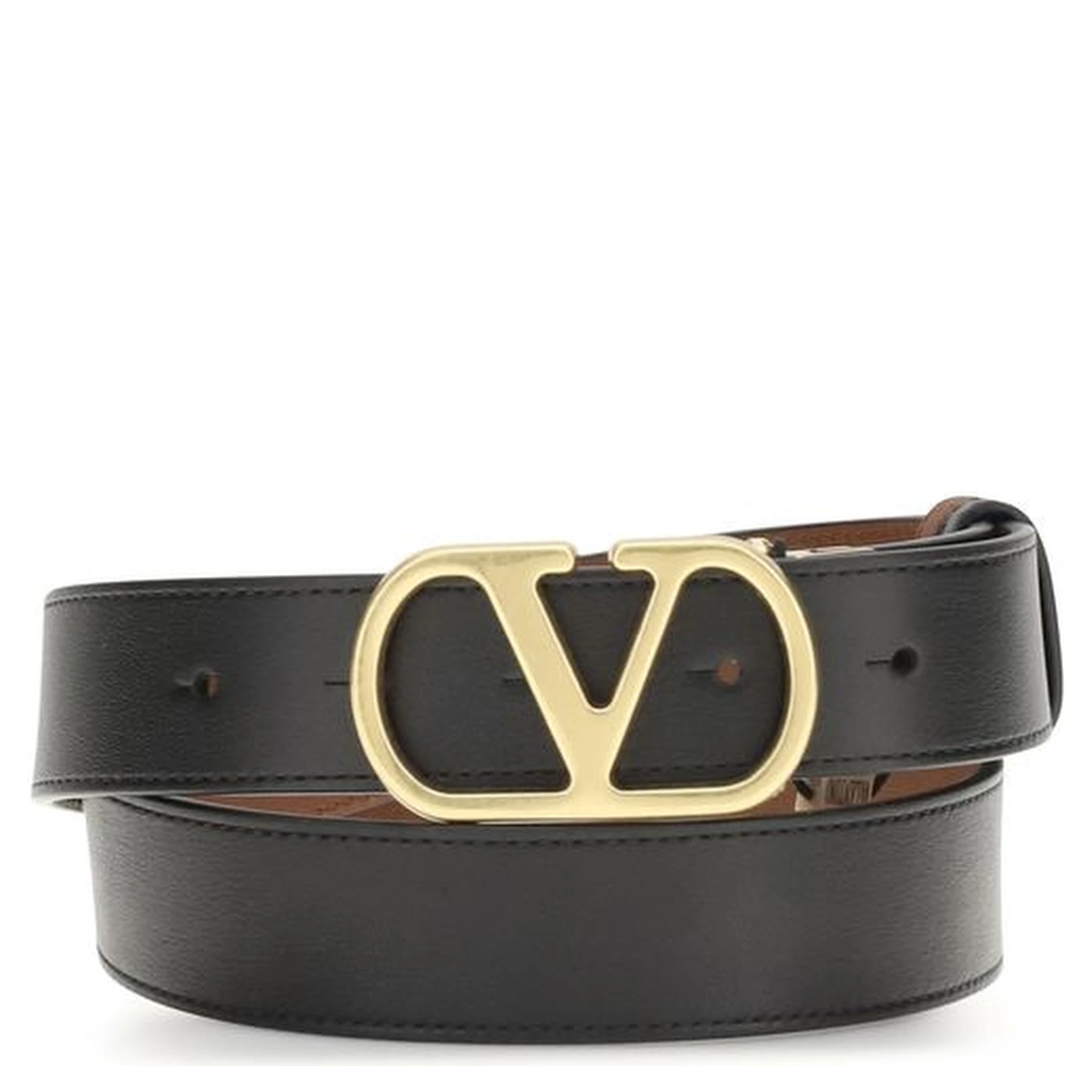 Black Calf Leather Bos Taurus Regular Belt