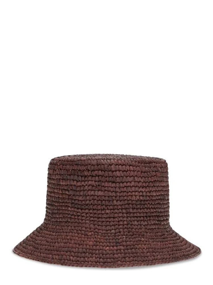 Brown Raffia Bucket Hat alternative