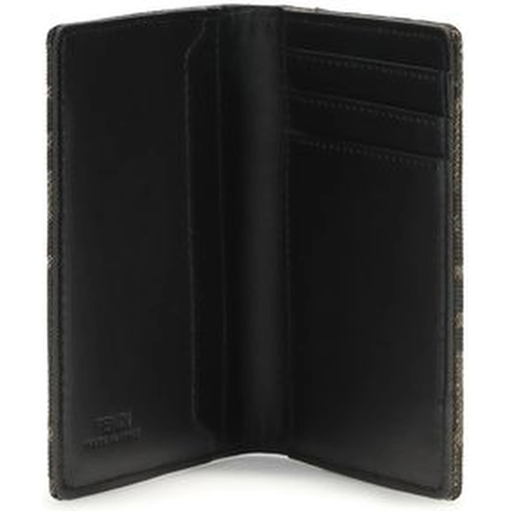 Bicolor Polyester Wallet
