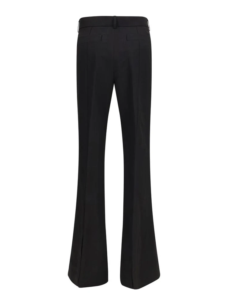 Black Viscose Flared Pants alternative