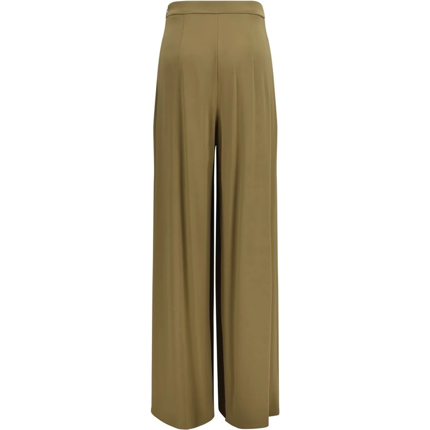 Bicolor Viscose Casual Pants