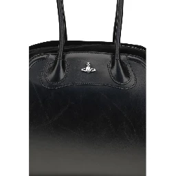 Black Calf Leather Bos Taurus Shoulder Bag