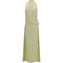 Bicolor Viscose Casual Dress