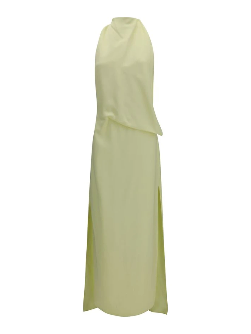 Bicolor Viscose Casual Dress
