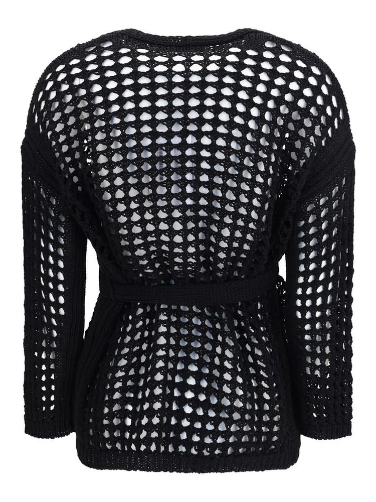 Black Cotton Cardigan alternative