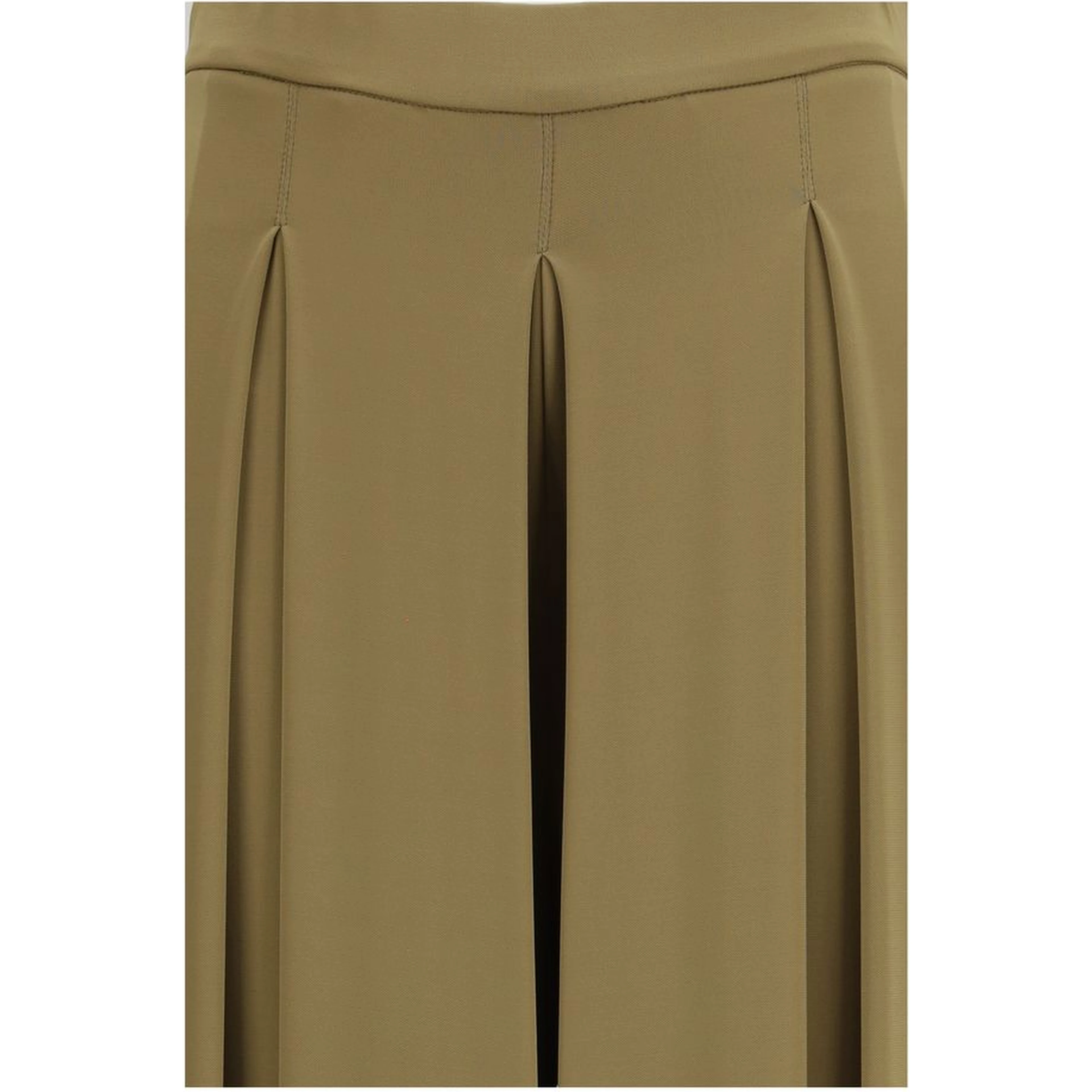 Bicolor Viscose Casual Pants