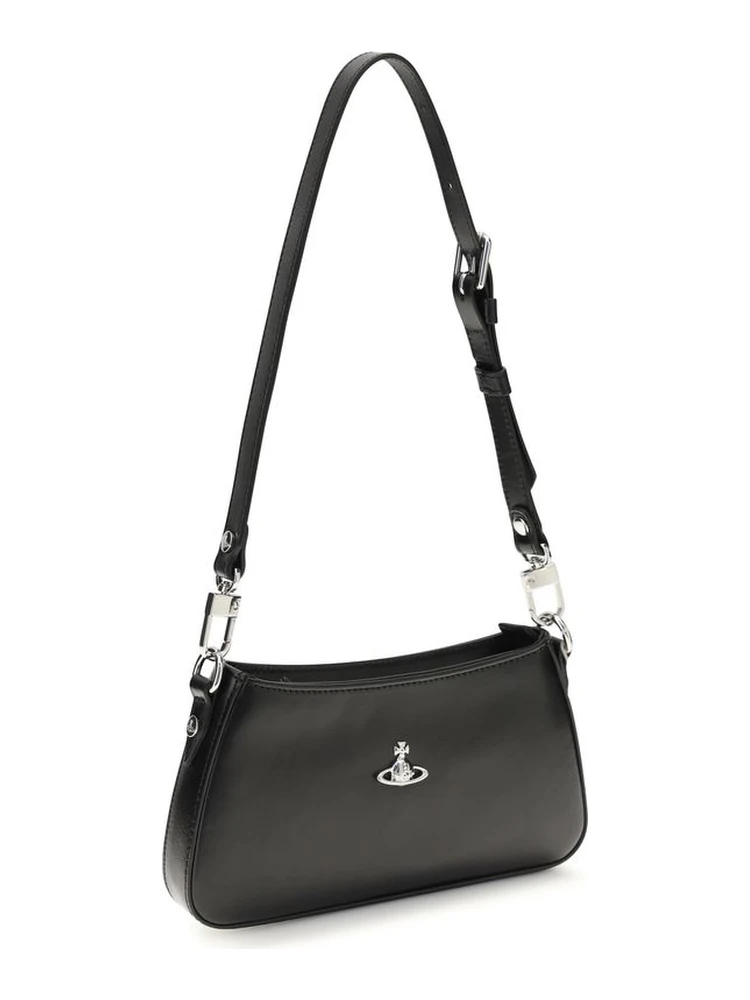 Black Calf Leather Bos Taurus Shoulder Bag alternative