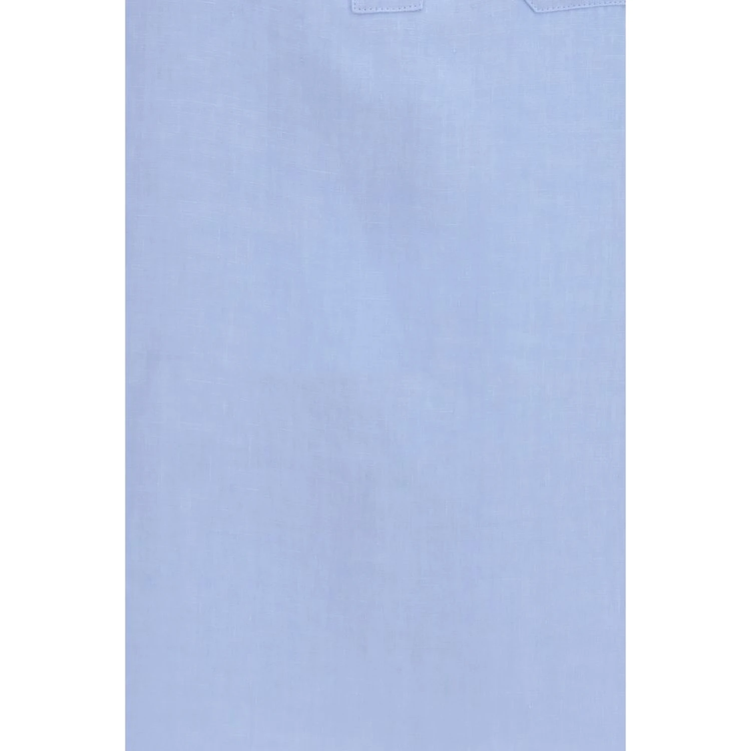 Blue Linen Dress Shirt