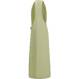 Bicolor Viscose Casual Dress