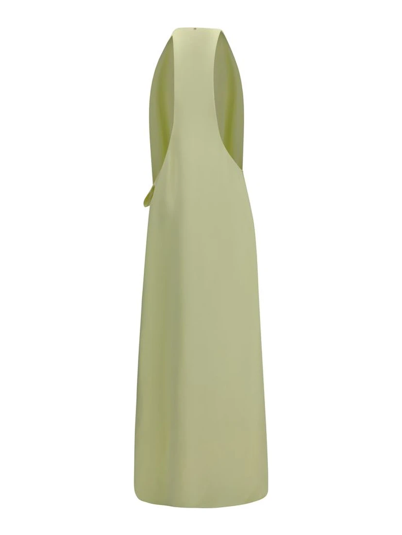 Bicolor Viscose Casual Dress