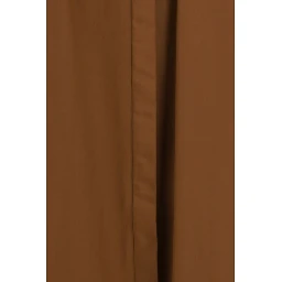 Brown Cotton Casual Dress