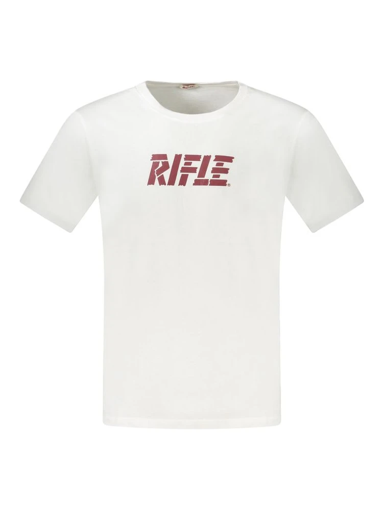 Bianco Cotton Uomo T-Shirt