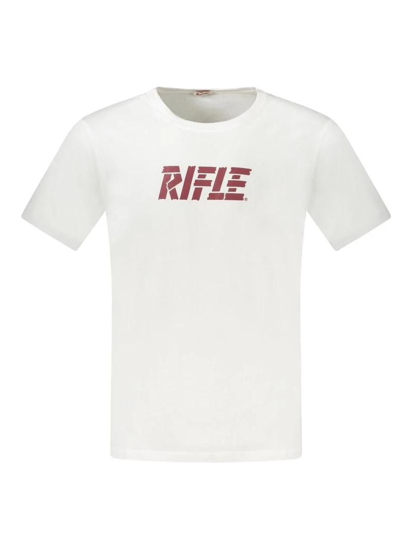 Bianco Cotton Uomo T-Shirt