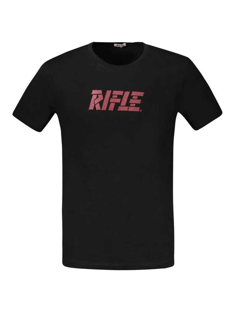 Black Cotton T-Shirt