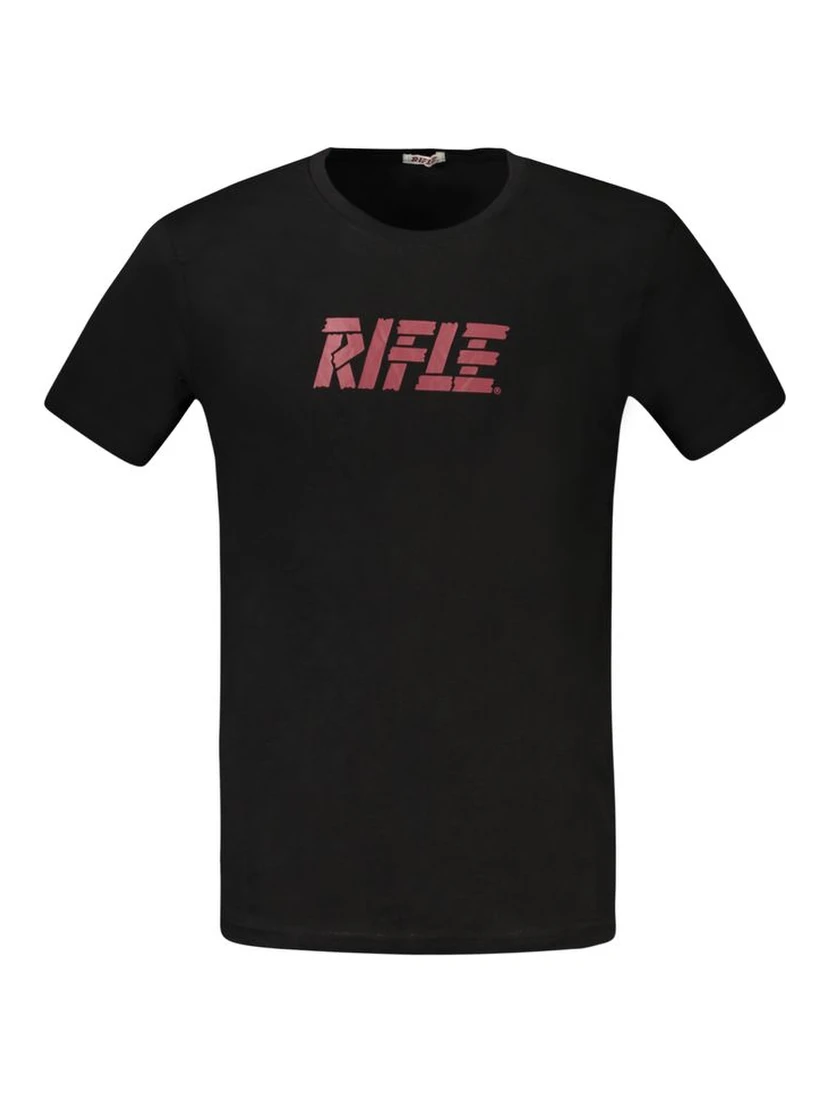 Black Cotton T-Shirt