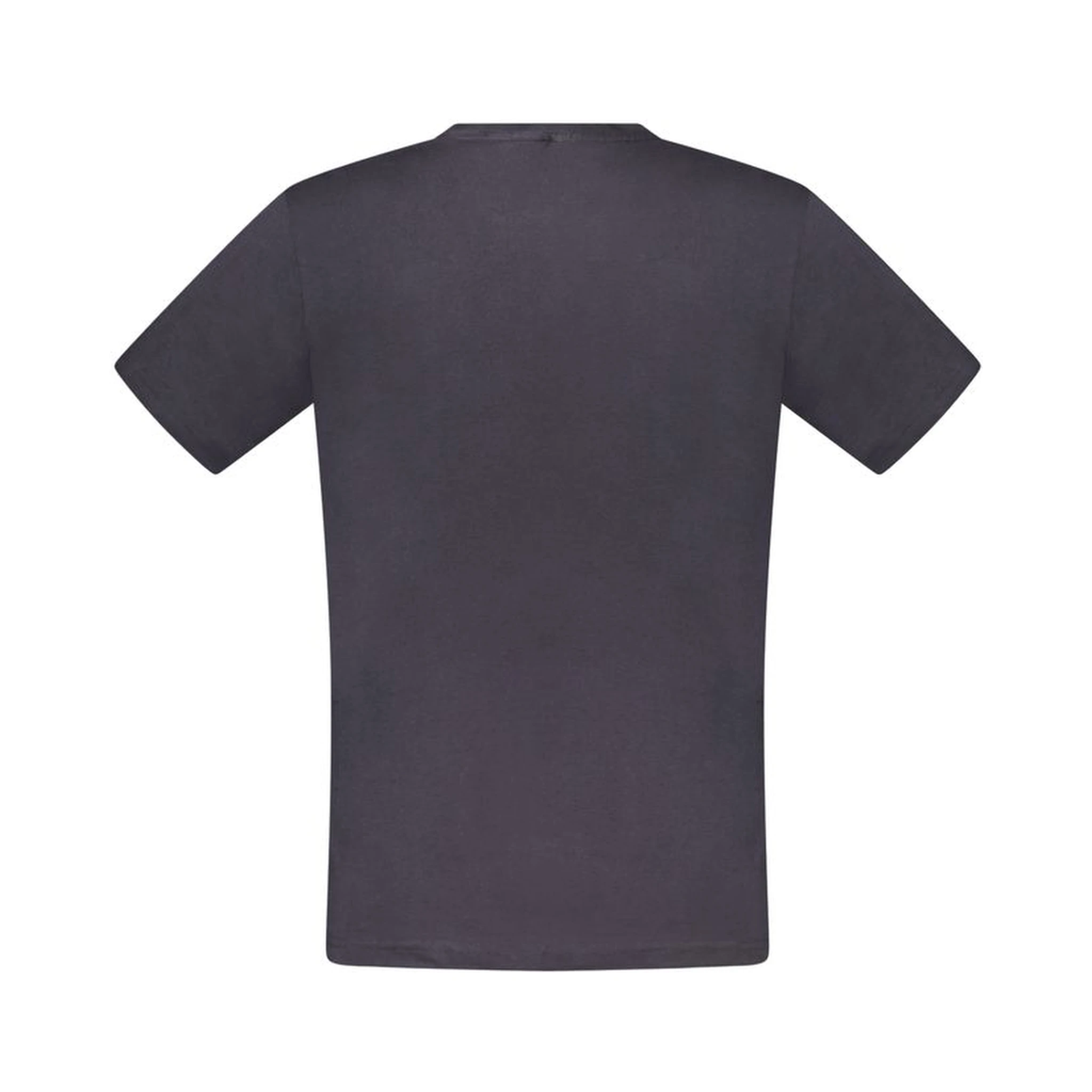 Blue Cotton Men's T-Shirt