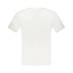 Bianco Cotton Uomo T-Shirt
