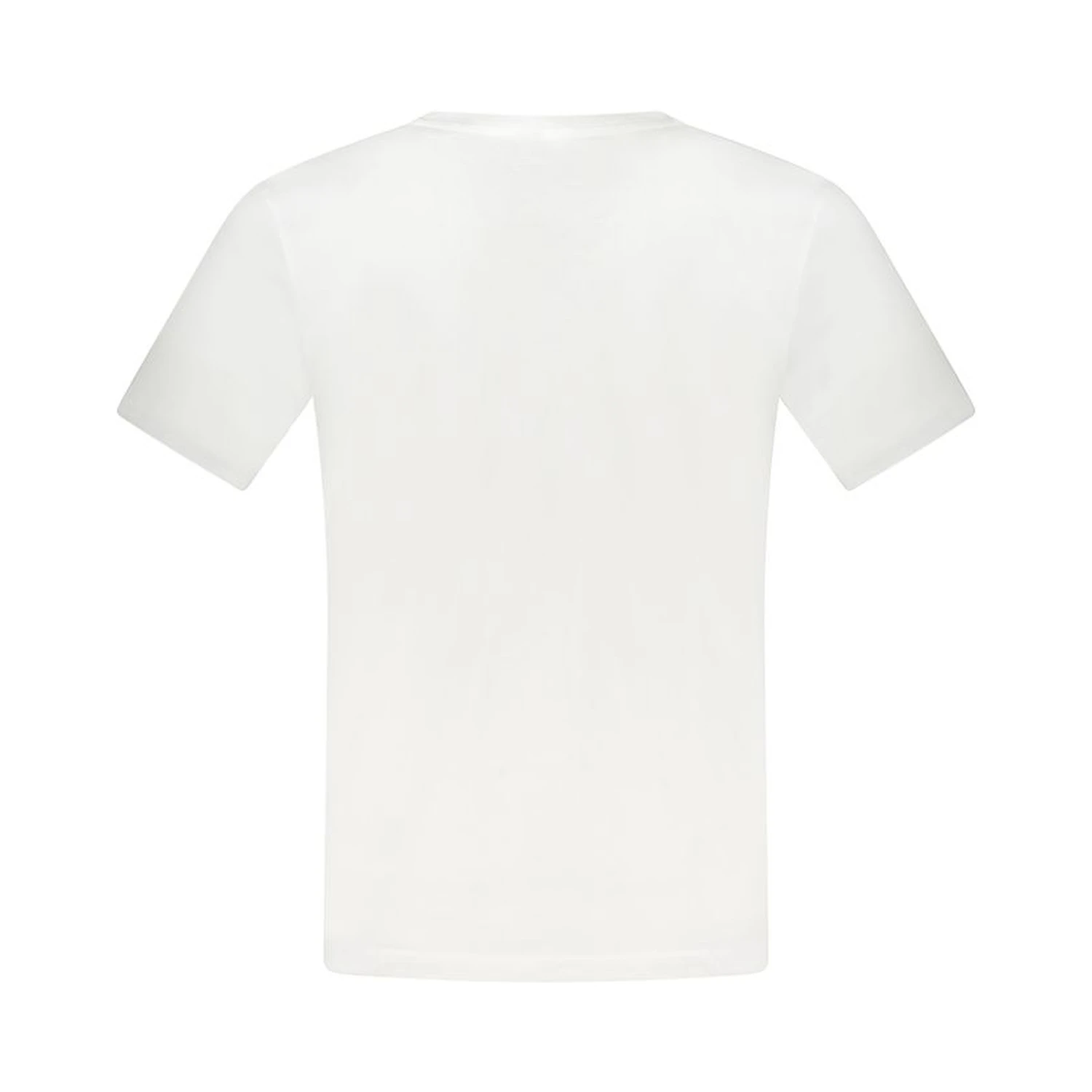 Bianco Cotton Uomo T-Shirt