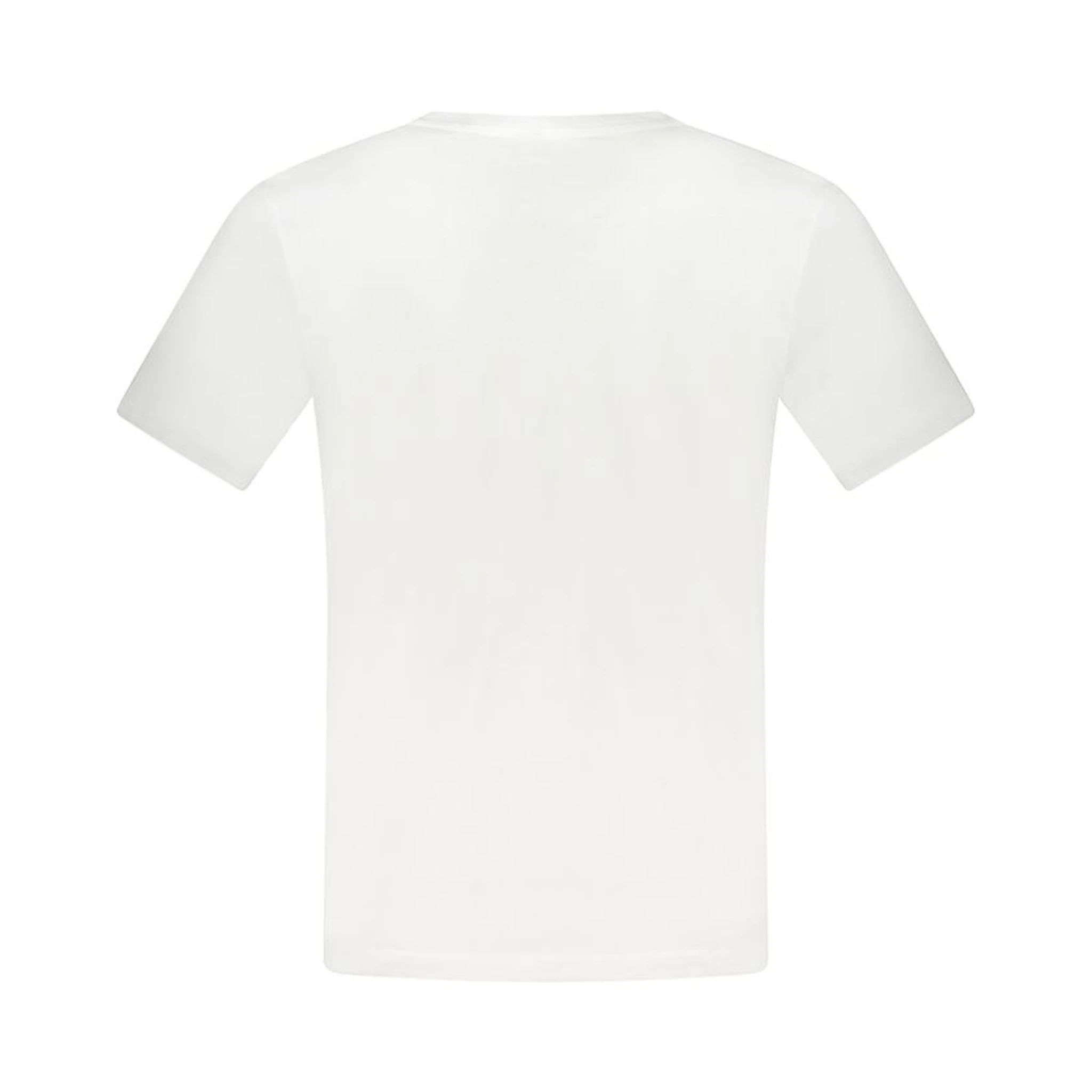 Bianco Cotton Uomo T-Shirt