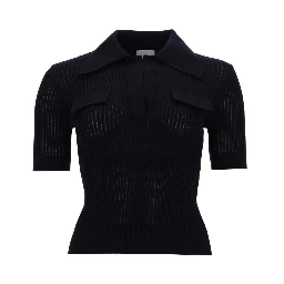 EMBROIDERED COTTON POLO SHIRT