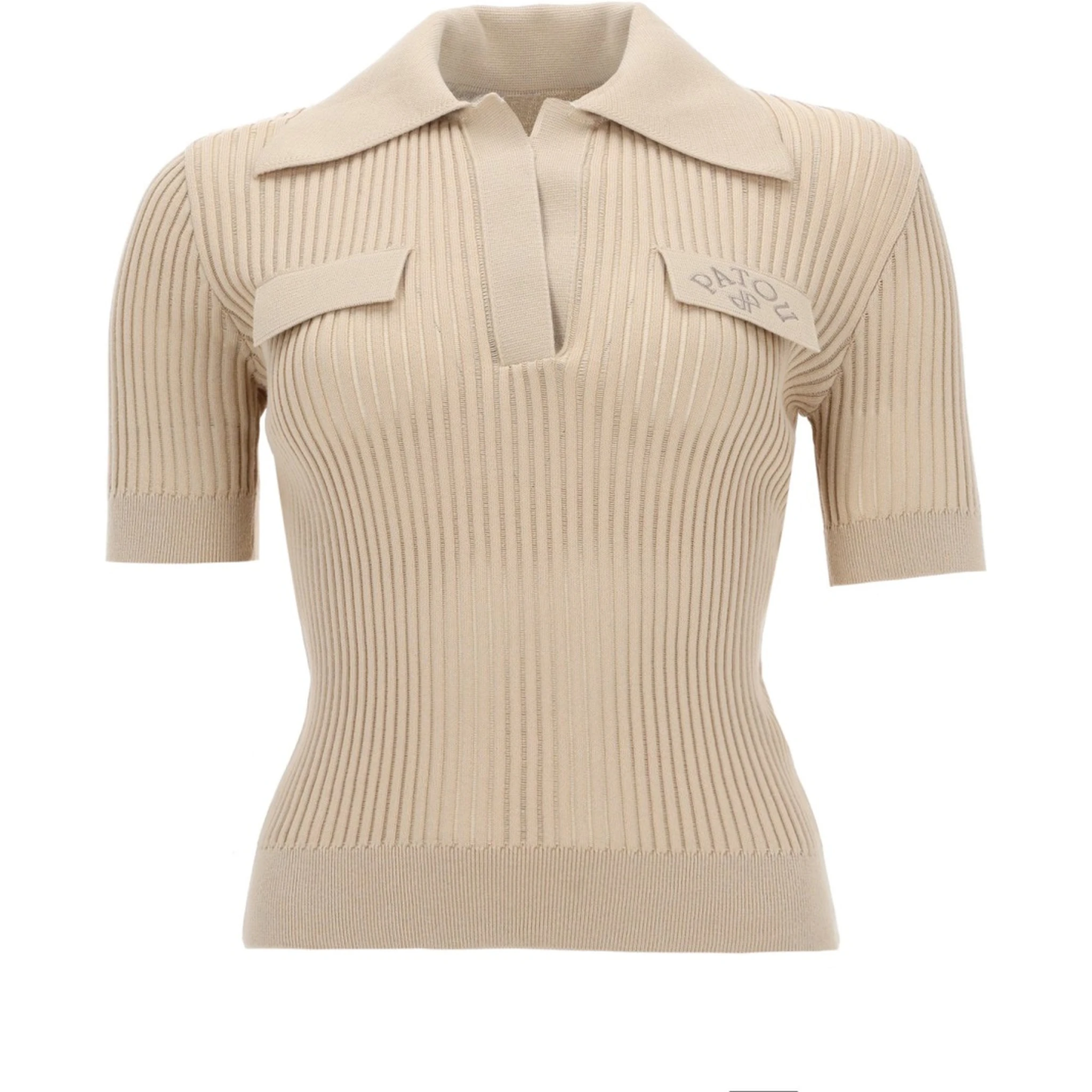 EMBROIDERED COTTON POLO SHIRT