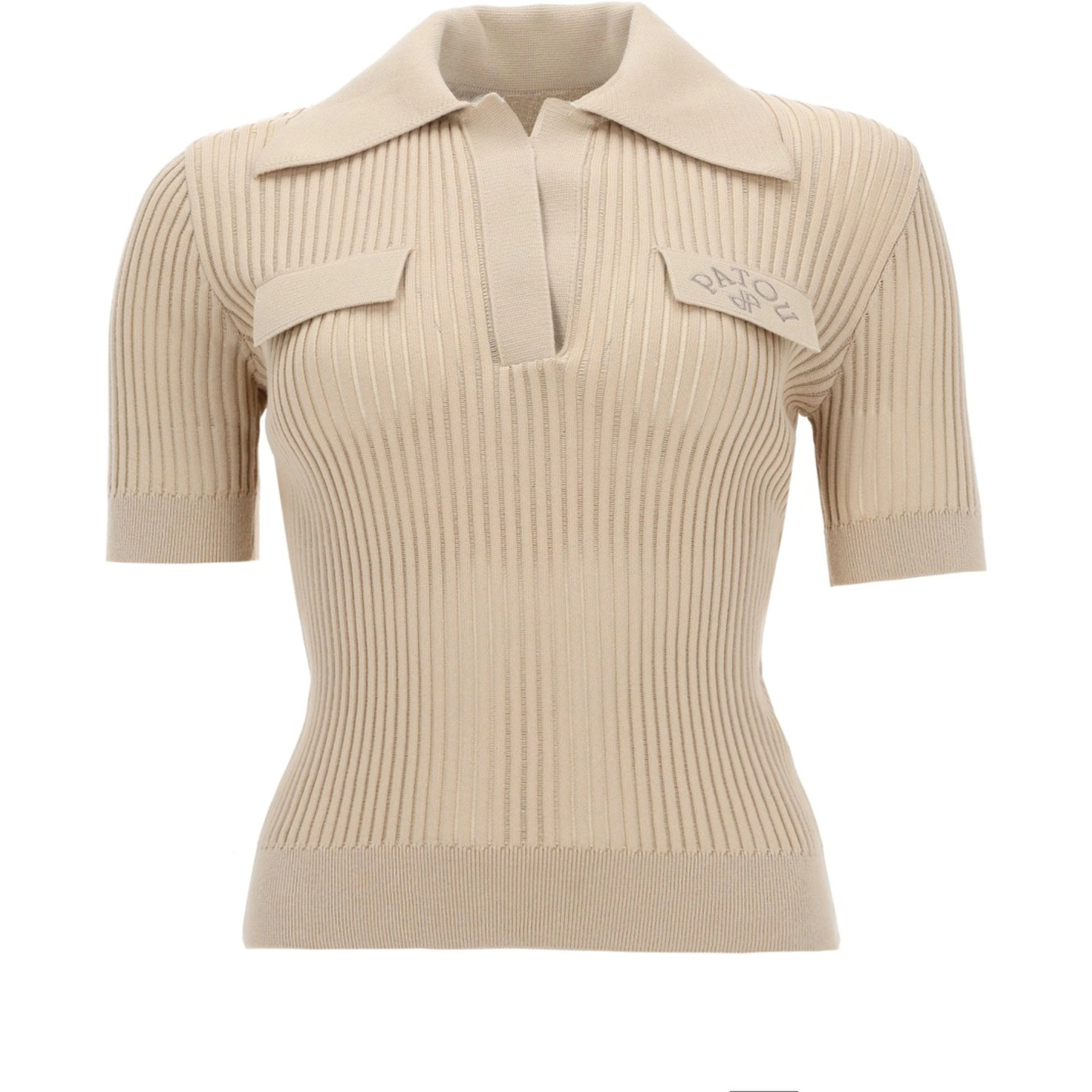 EMBROIDERED COTTON POLO SHIRT