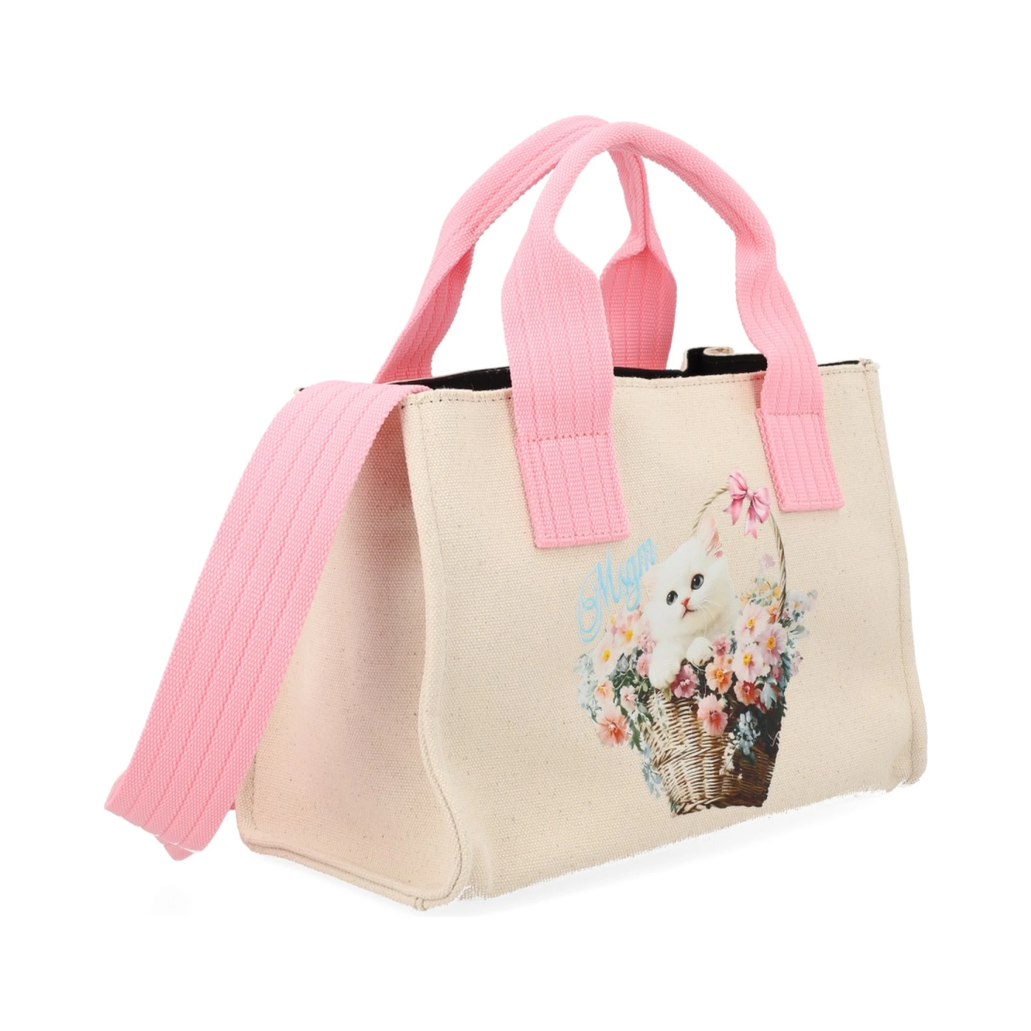 BORSA TOTE SMALL CON STAMPA