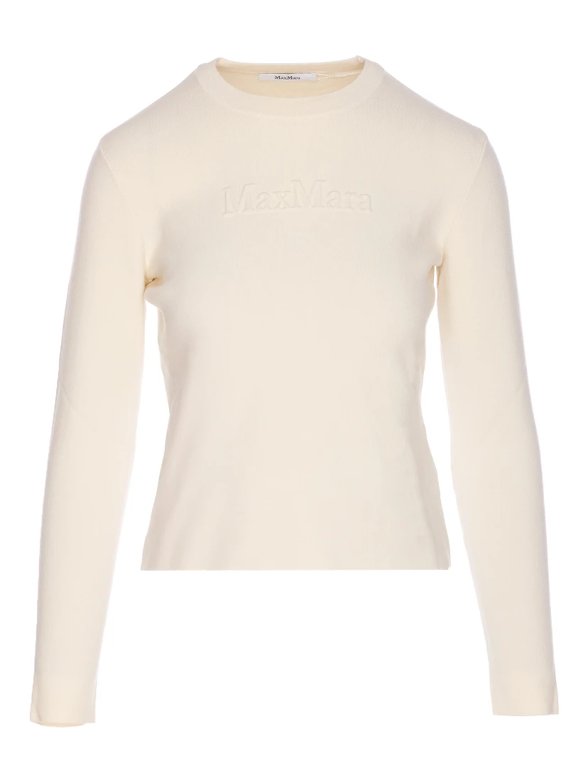 Max Mara Sweaters White