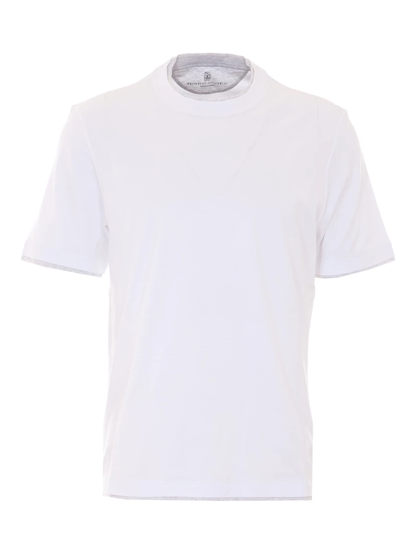 Brunello Cucinelli T-shirts and Polos White