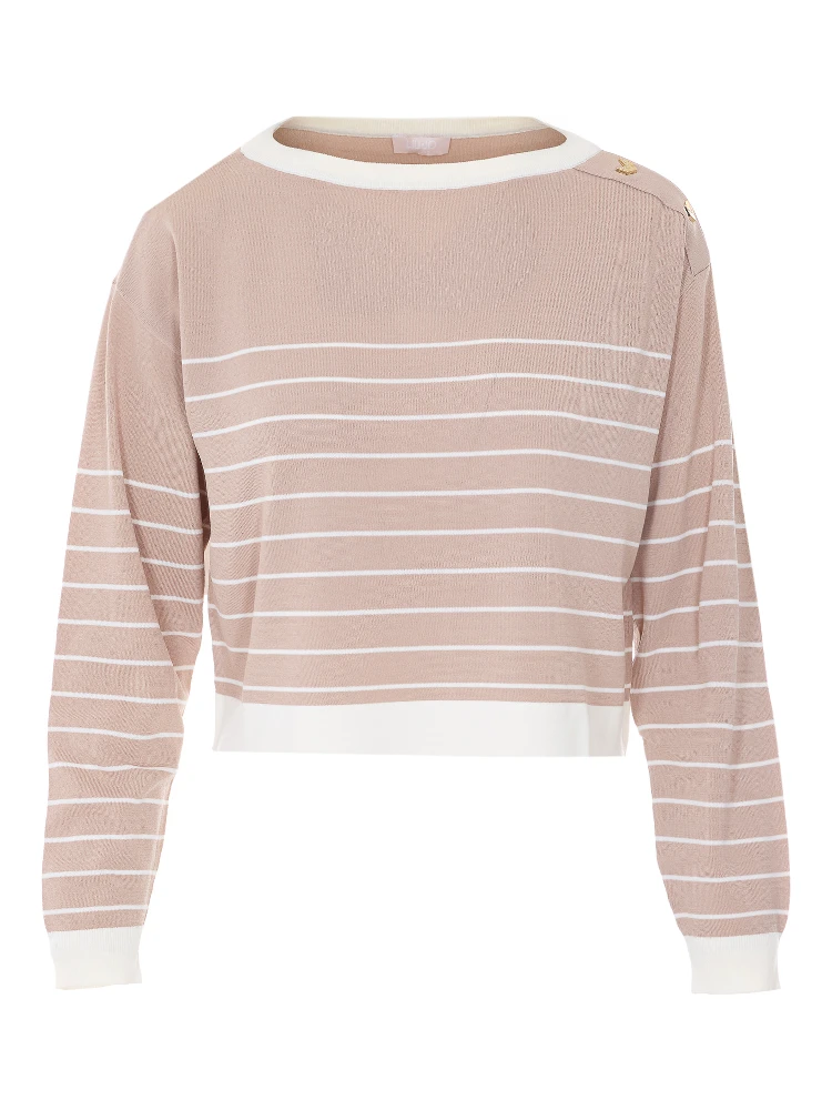 Liu Jo Sweaters Beige