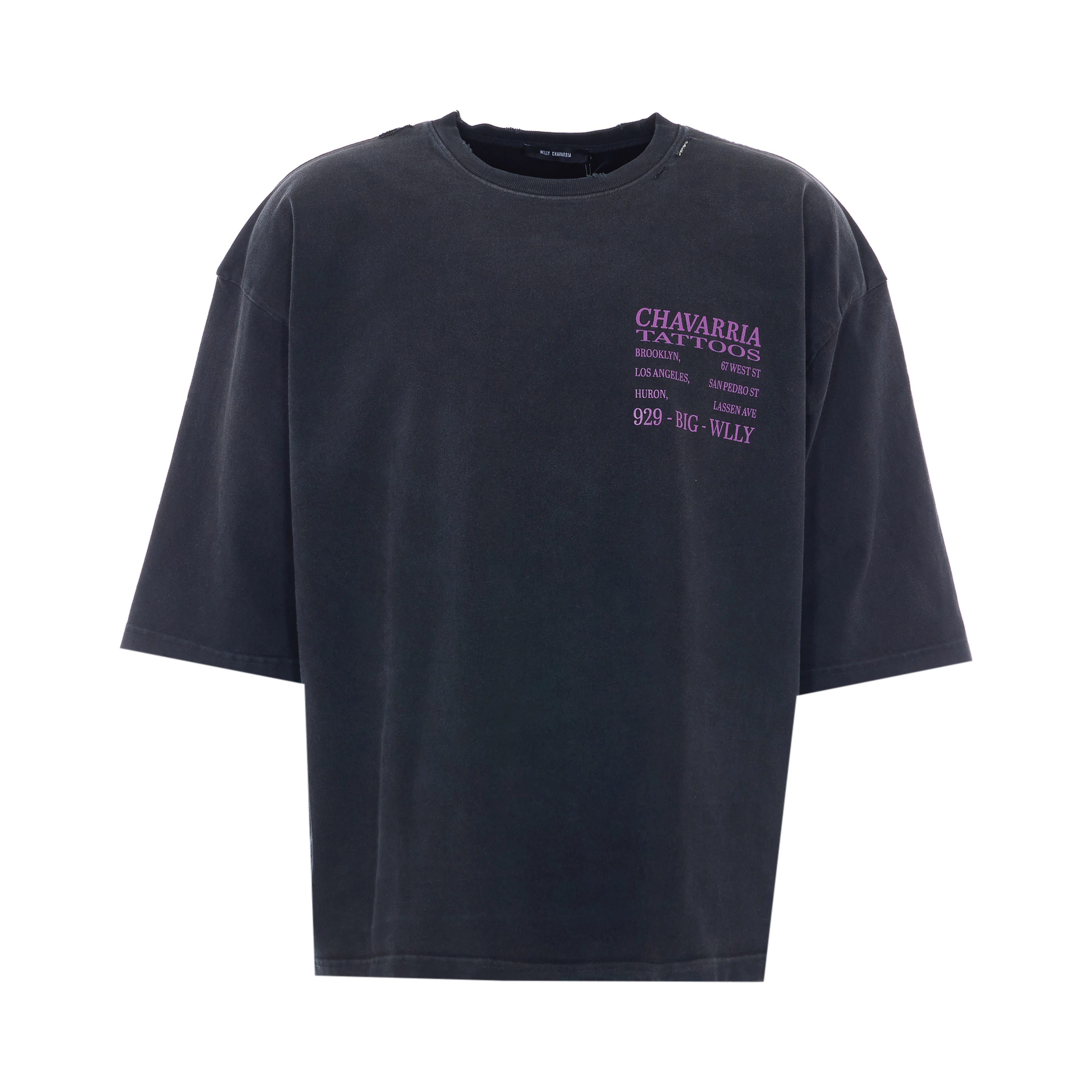 WILLY CHAVARRIA T-shirts and Polos Black