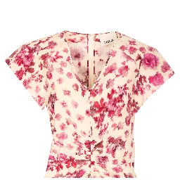 فساتين إيزابيل مارانت باللون الوردي