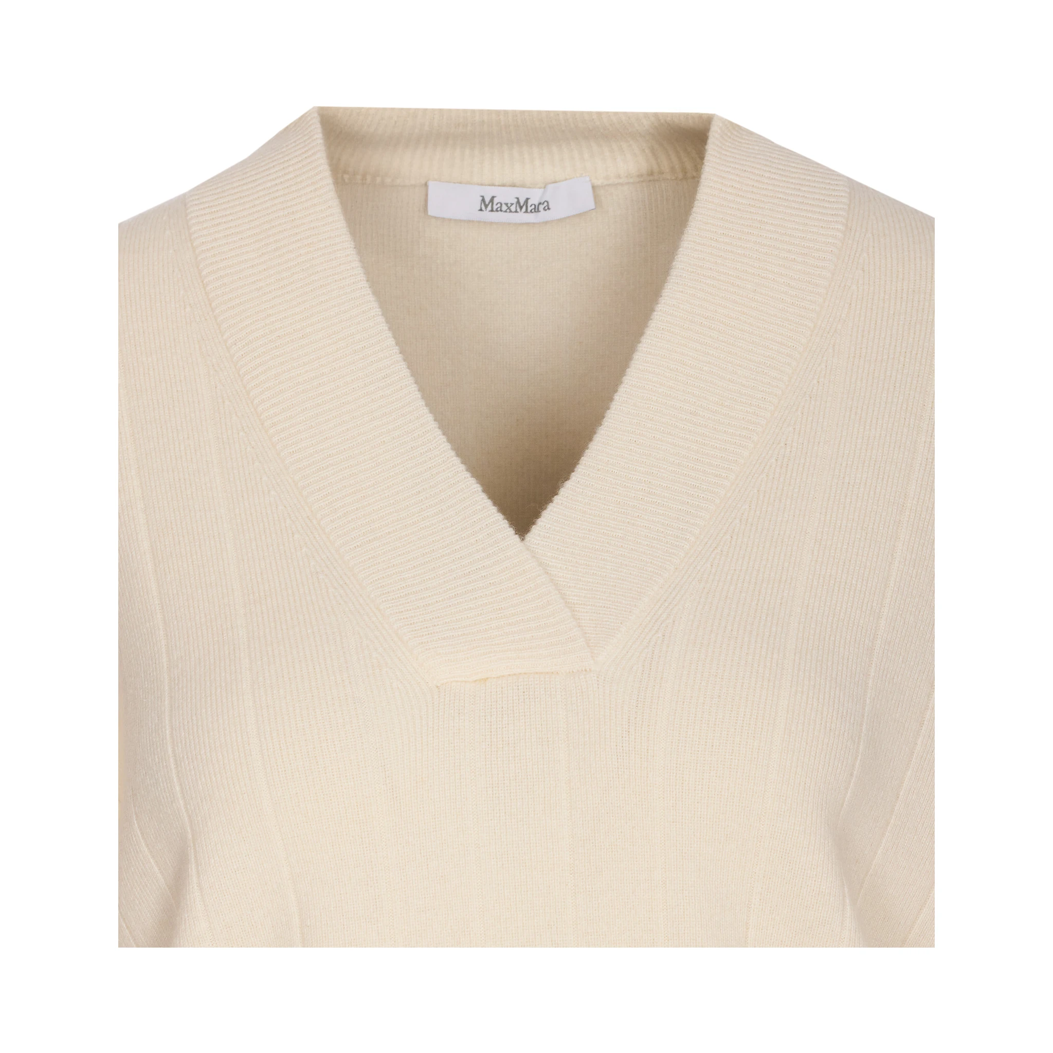Max Mara Sweaters White
