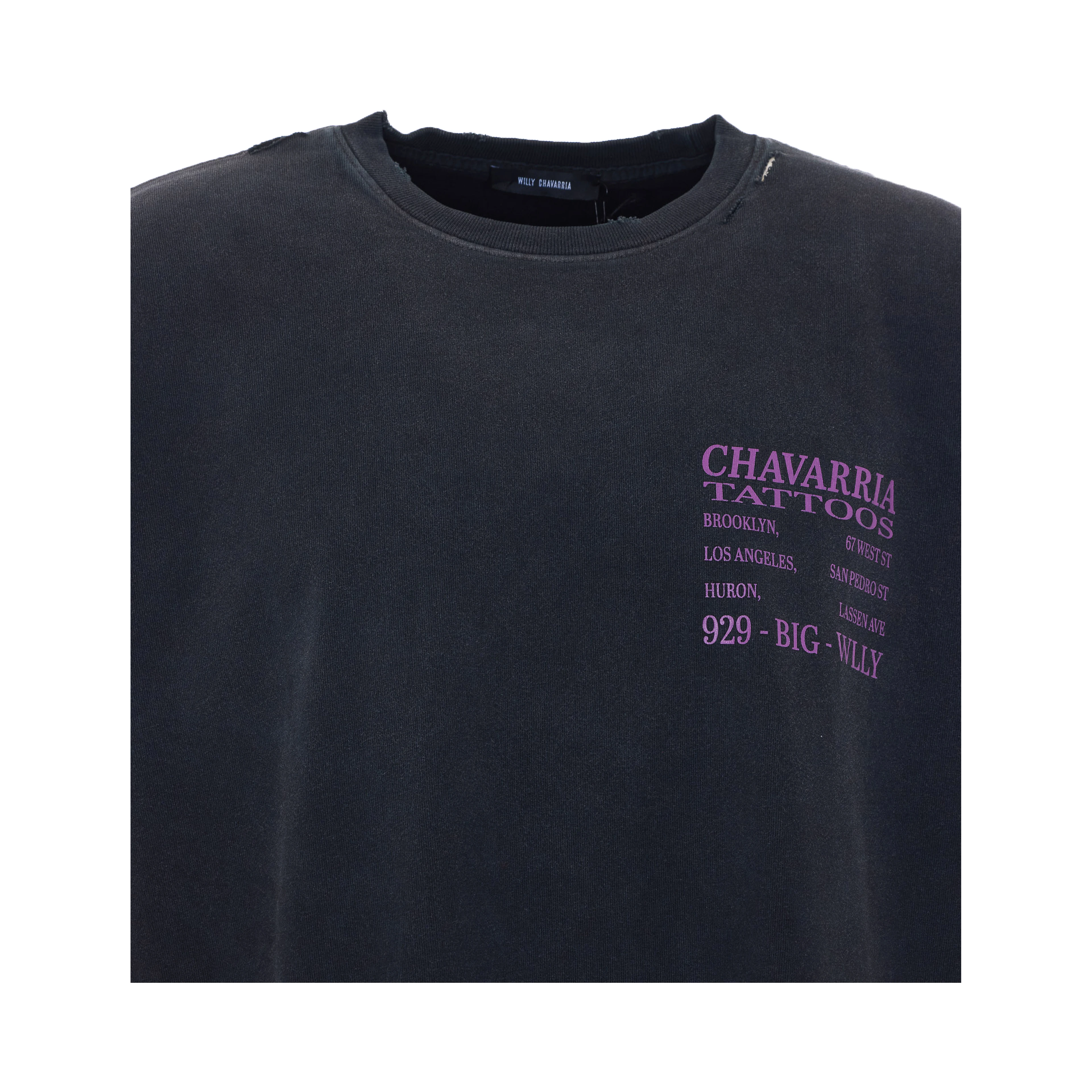 WILLY CHAVARRIA T-shirts and Polos Black