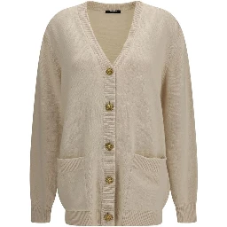 Beige Cotton Cardigan