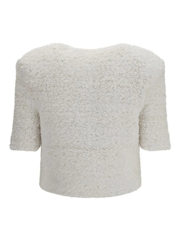 White Polyamide Cardigan alternative