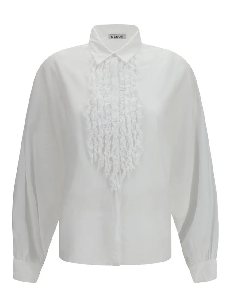 White Cotton Blouse