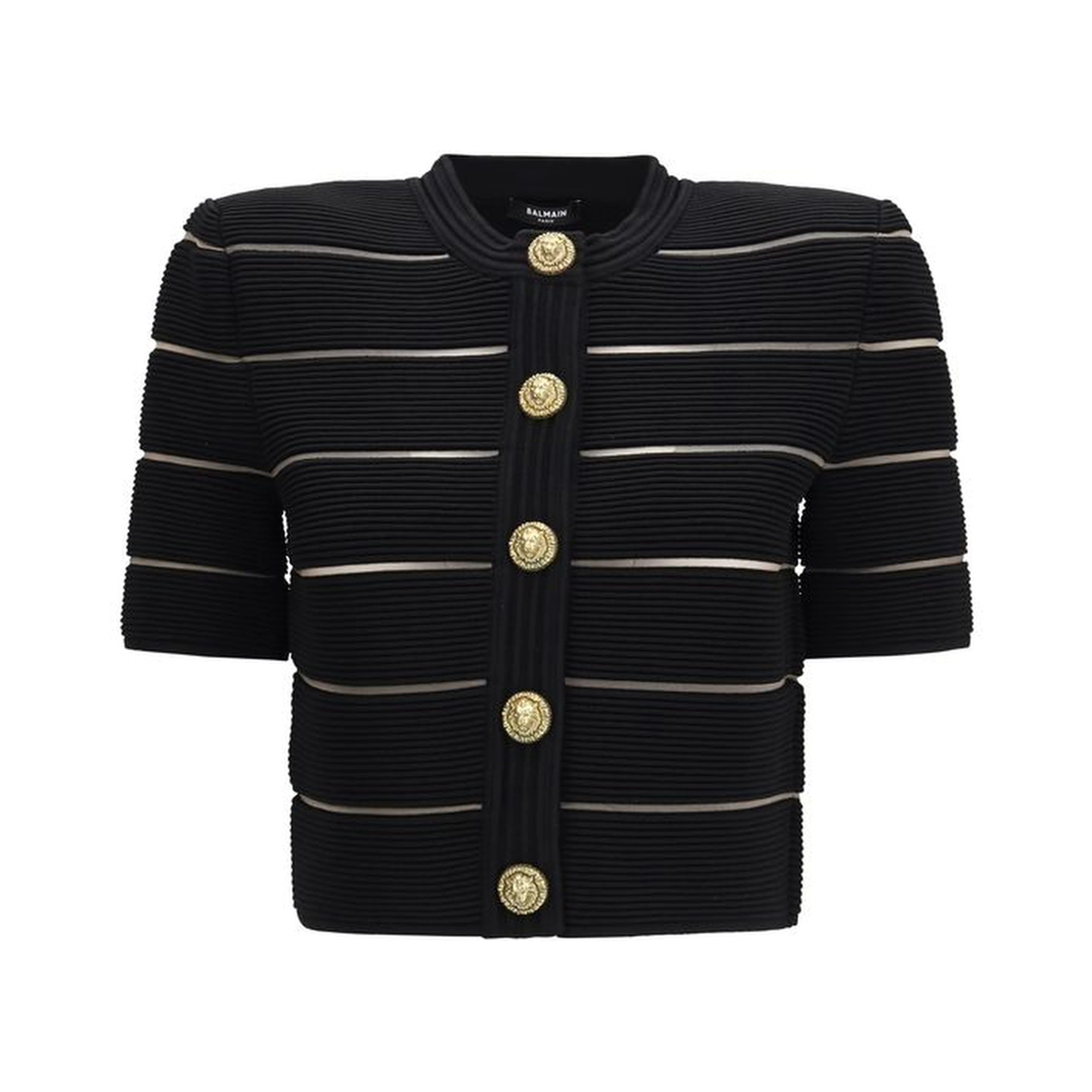 Black Viscose Cardigan
