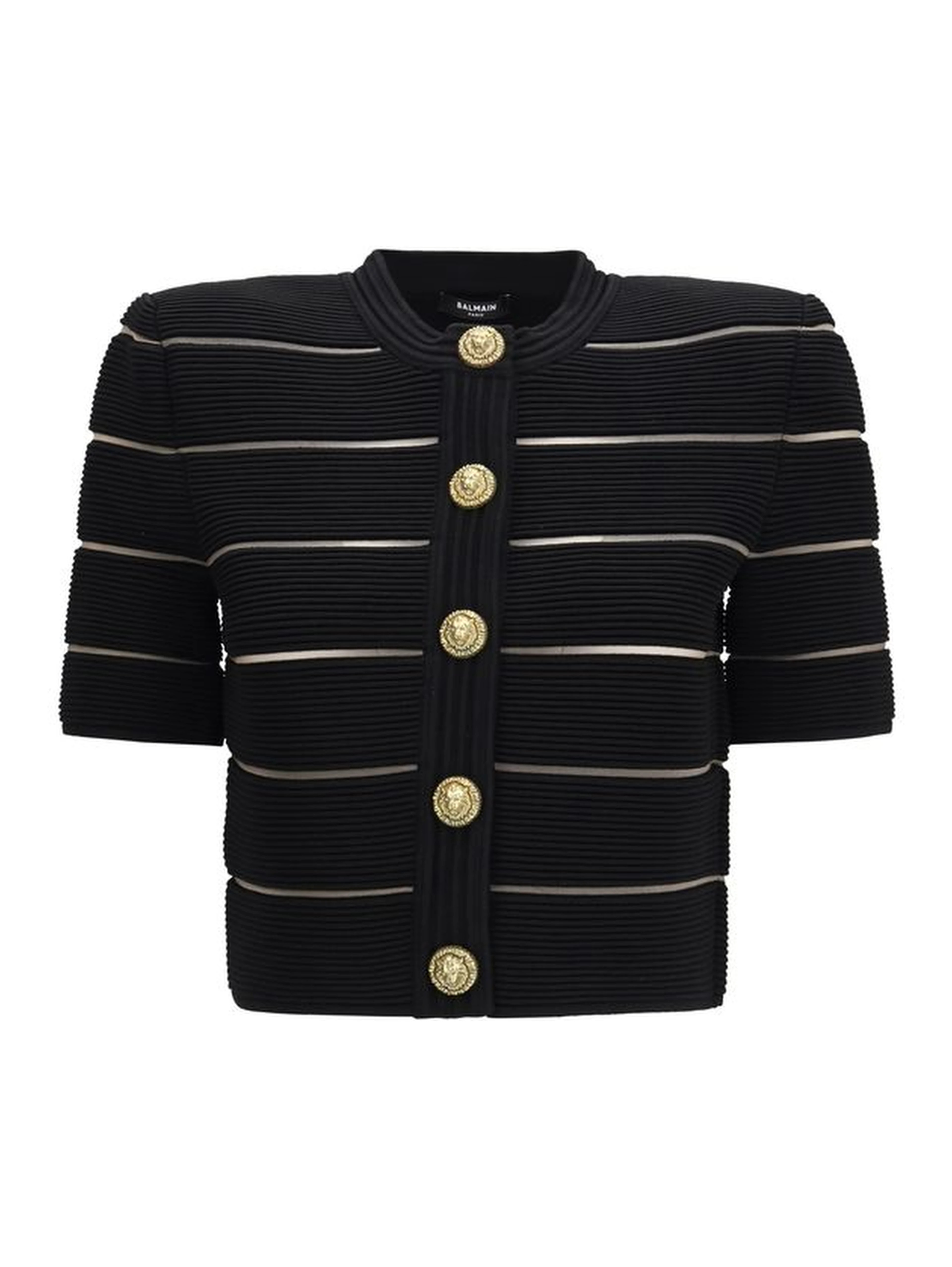 Black Viscose Cardigan