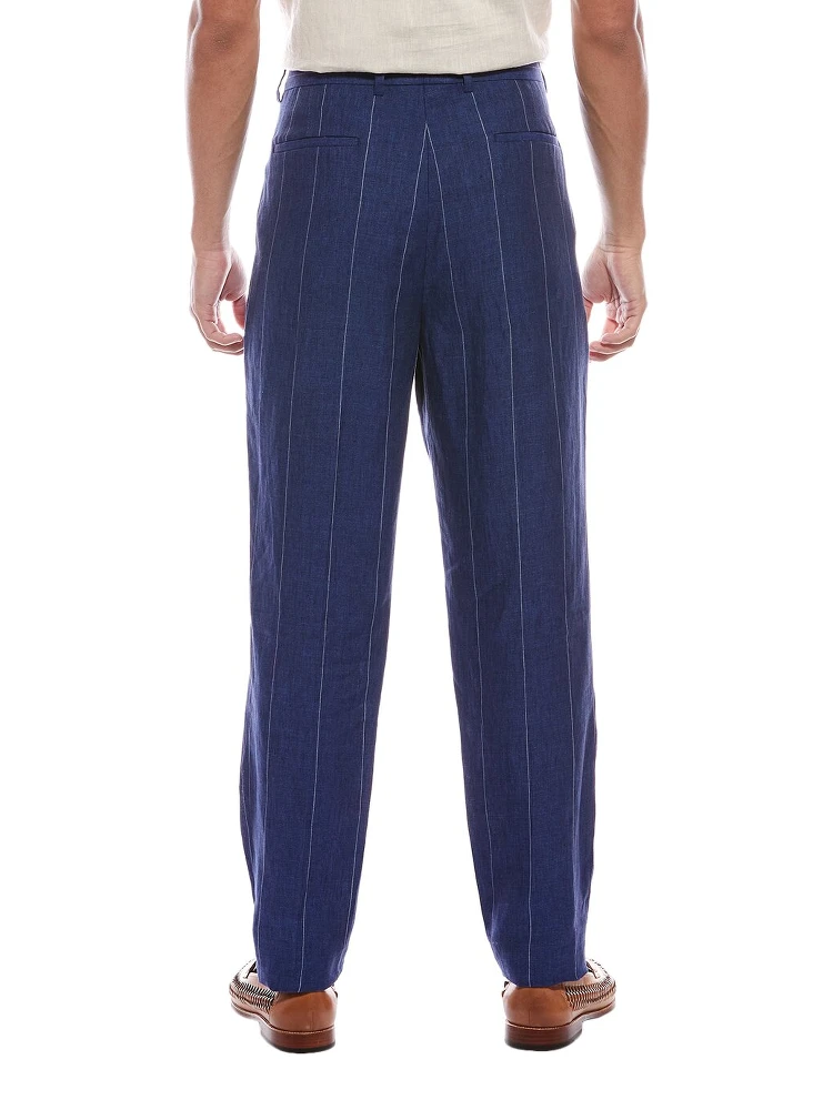 Blue Linen Casual Pants alternative