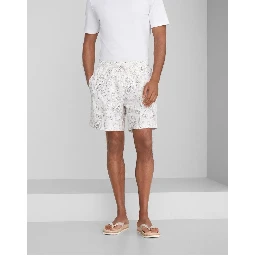 Bicolor Polyester Shorts