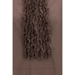 Brown Cotton Pattern Shirt