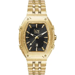 Gold Stainless Steel Dress Watch