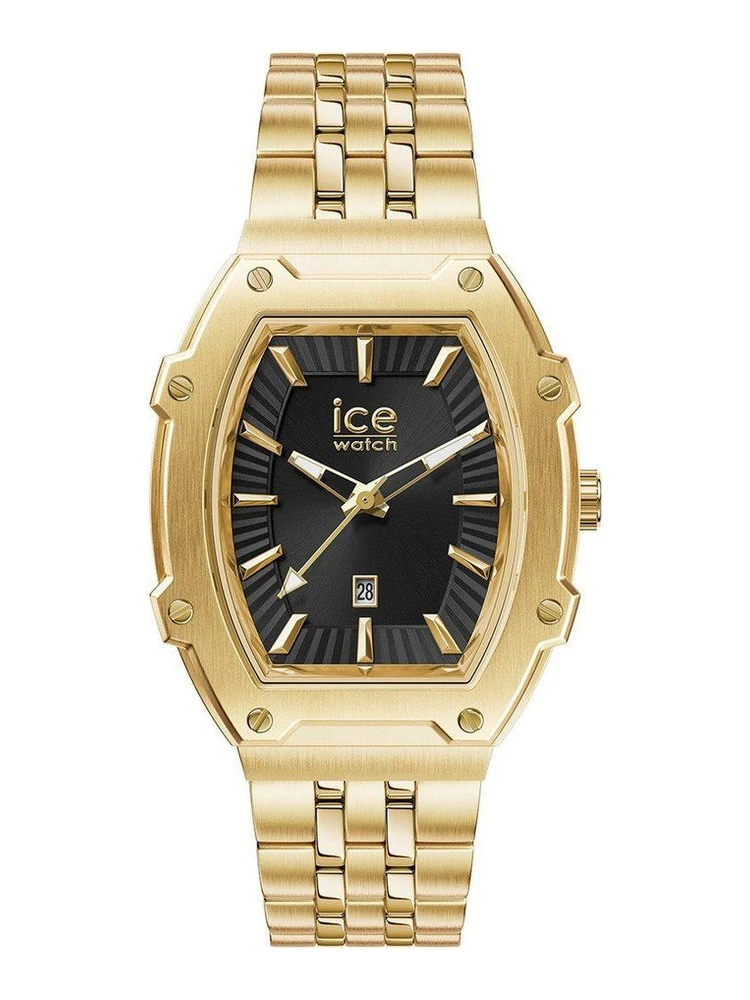 Gold Stainless Steel Dress Watch