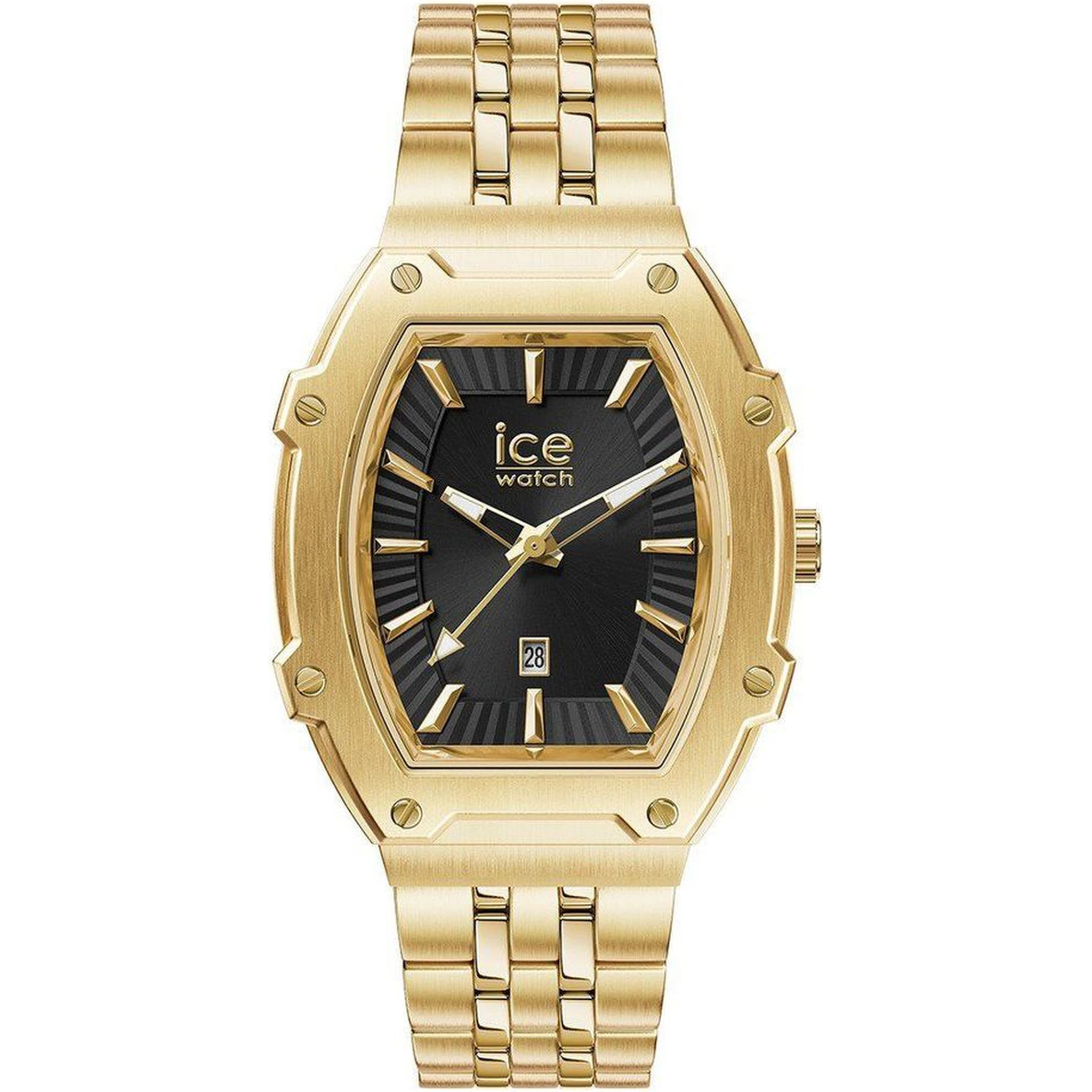 Gold Stainless Steel Dress Watch