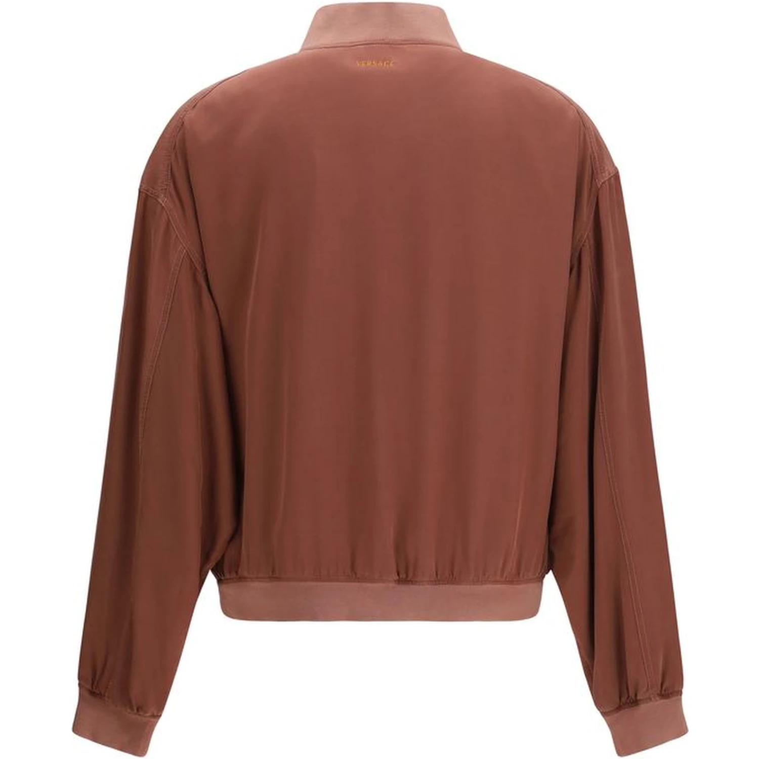 Bordeaux Silk Bomber