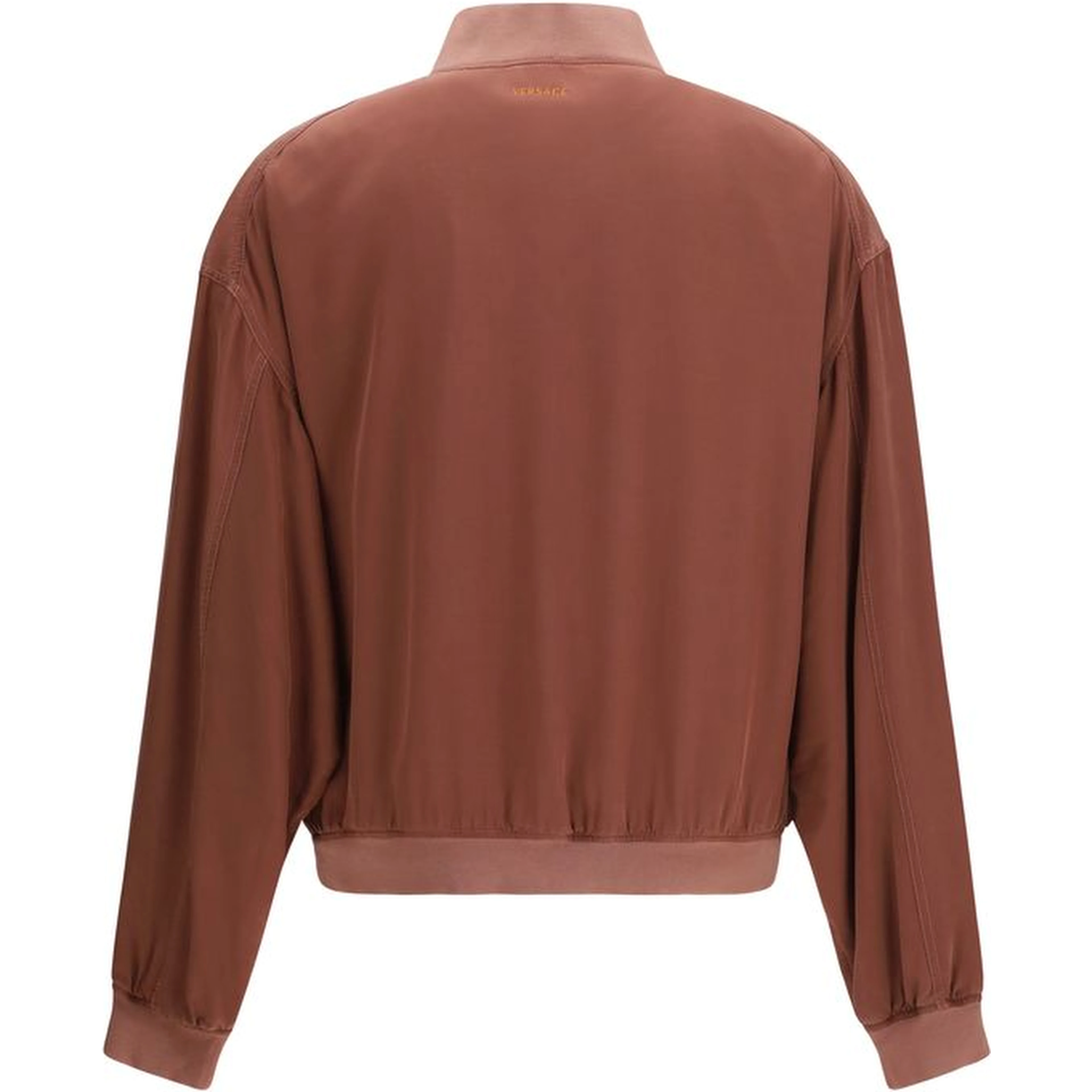 Bordeaux Silk Bomber