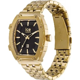 Gold Stainless Steel Dress Watch